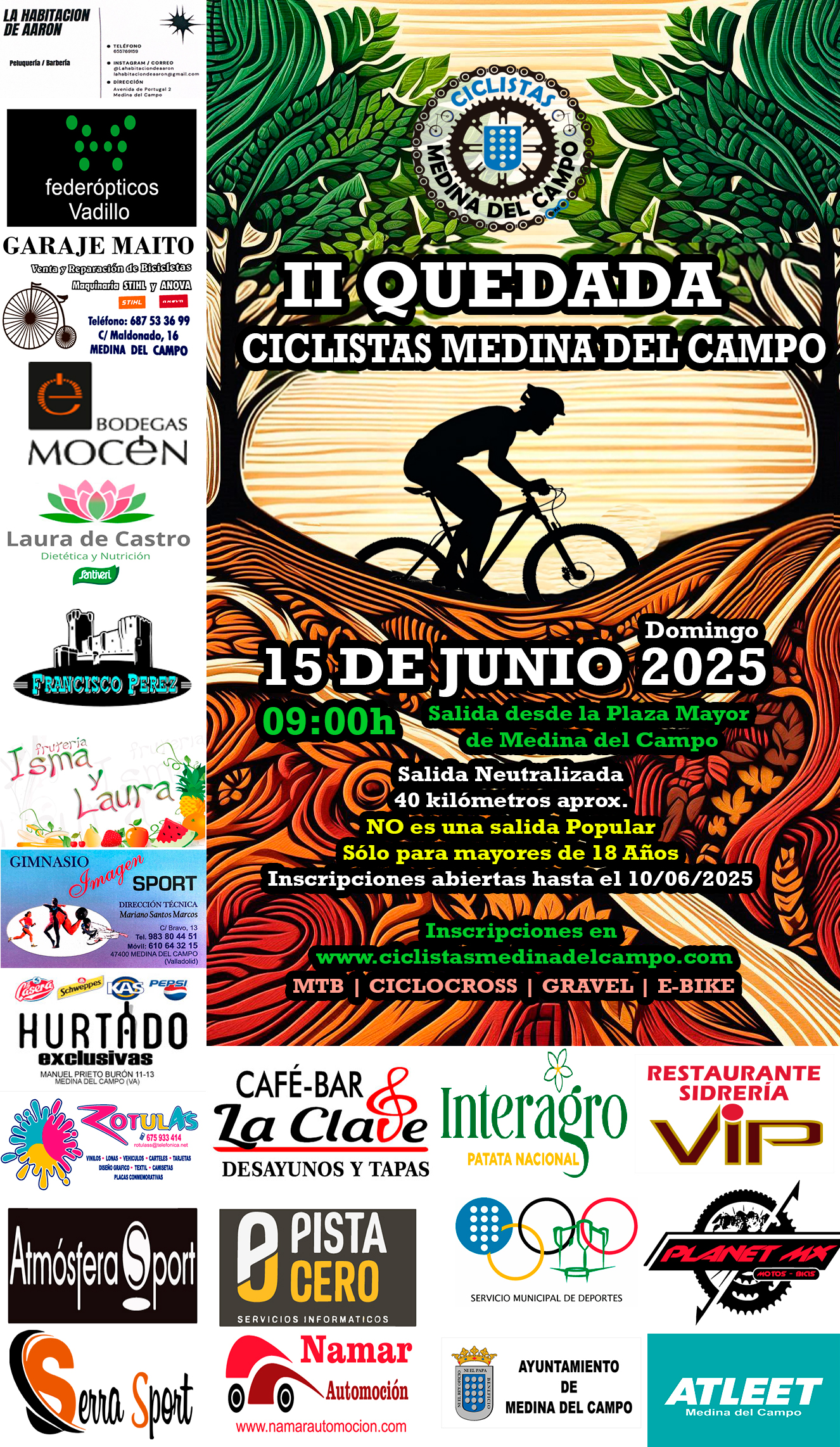 II Quedada Ciclistas Medina del Campo